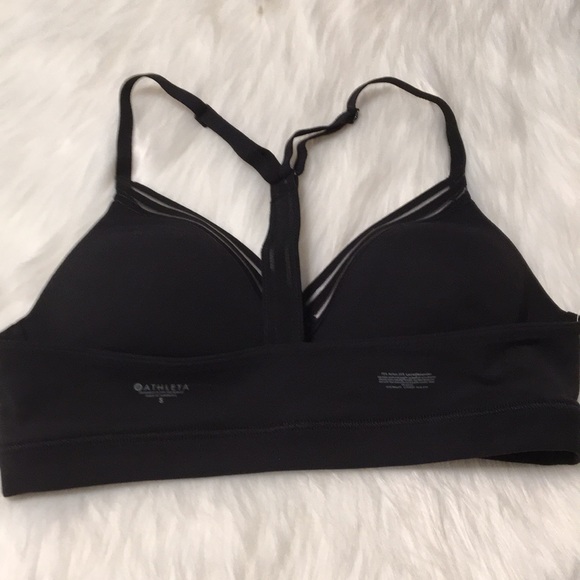 NWT Athleta D-DD Molded Cup Everyday Bra Black - Picture 7 of 11